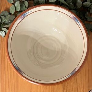 Noritake Stonewear Raindance Pattern Vintage Vegetable Bowl EUC